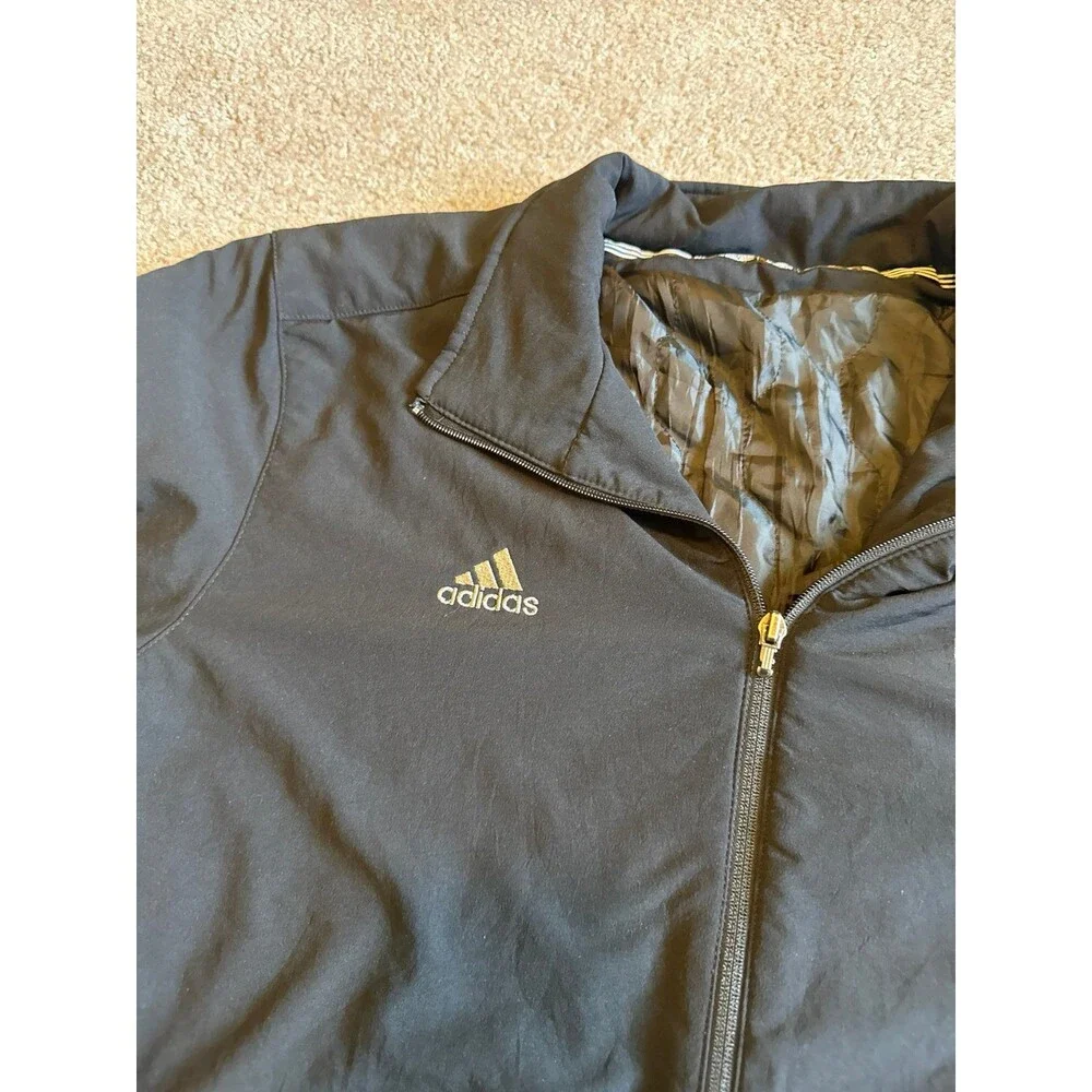 Wisconsin Badgers Men’s Zip-Up Puffy Jacket Size Large
